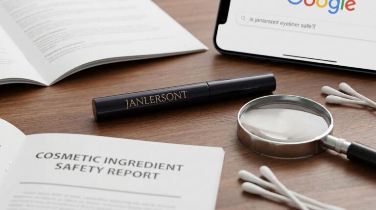 does janlersont eyeliner dangerous