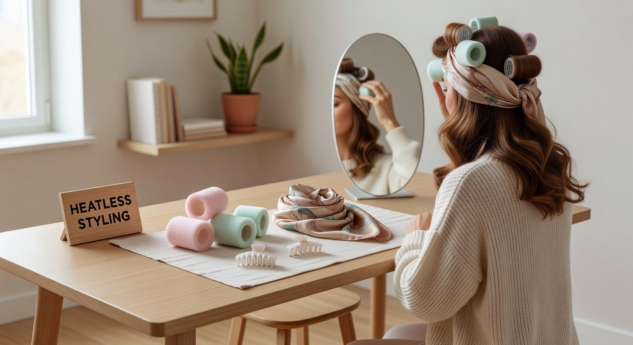 heatless styling