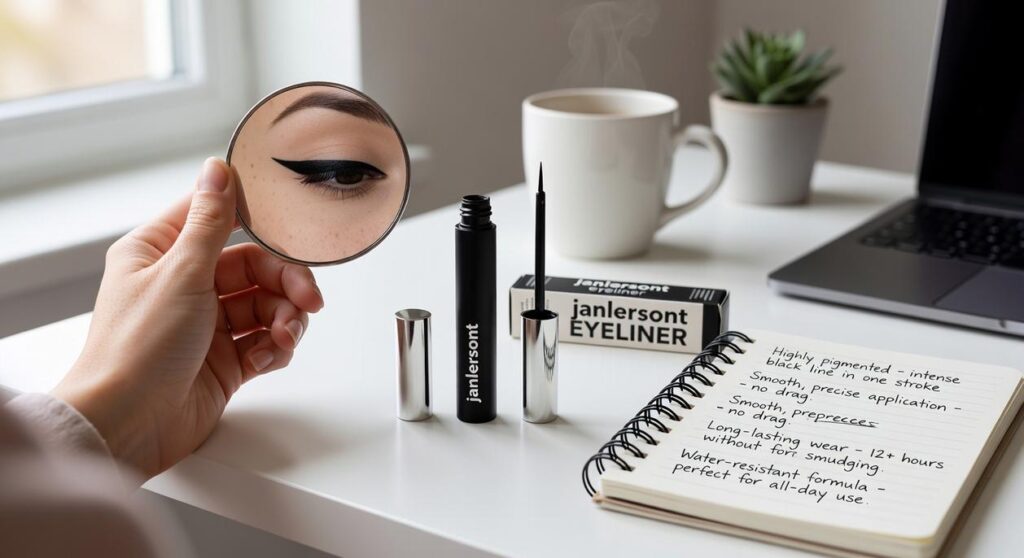 review janlersont eyeliner