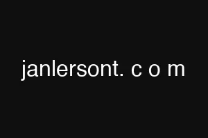 janlersont. c o m