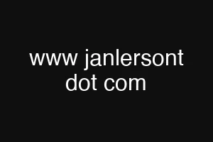 www janlersont dot com